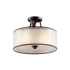 Plafonnier Lacey 3x100W Bronze foncé ELSTEAD LIGHTING kllaceysfmb