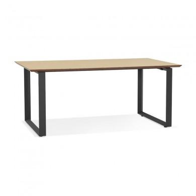 Bureau Clemence Naturel Noir L180  OT01570NABL