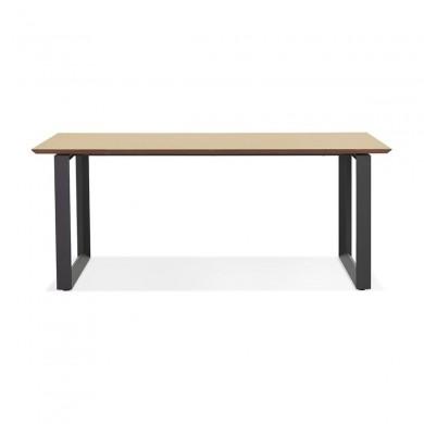 Bureau Clemence Naturel Noir L180  OT01570NABL
