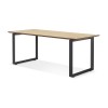 Bureau Clemence Naturel Noir L180  OT01570NABL