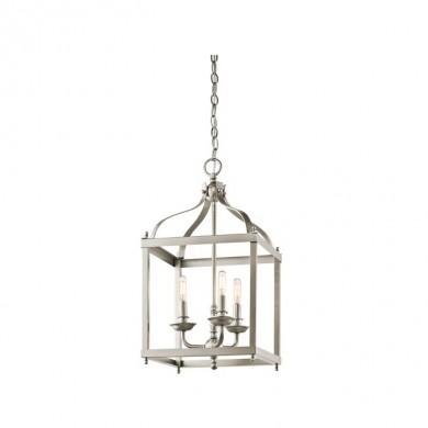 Suspension Larkin 3x60W Argent ELSTEAD LIGHTING kllarkinpmni