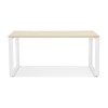 Bureau Abak Naturel Blanc L160  OT01540NAWH