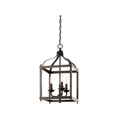 Suspension Larkin 3x60W bronze foncé ELSTEAD LIGHTING kllarkinpmoz