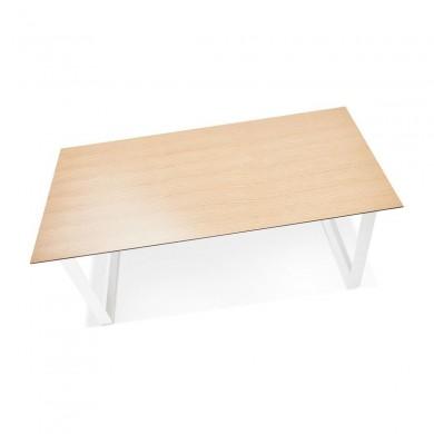 Bureau Clemence Naturel Blanc L180  OT01510NAWH