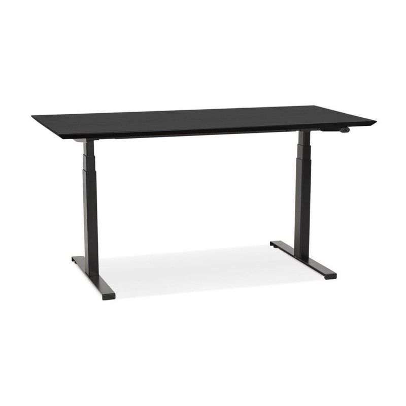 Bureau Assis-Debout Sidebu Noir L150  OT01440BLBL