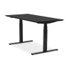 Bureau Assis-Debout Sidebu Noir L150  OT01440BLBL