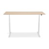 Bureau Assis-Debout Droide Naturel Blanc L160  OT01210NAWH