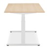 Bureau Assis-Debout Droide Naturel Blanc L160  OT01210NAWH