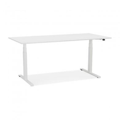 Bureau Assis-Debout Droide Blanc L160  OT01200WHWH