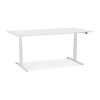 Bureau Assis-Debout Droide Blanc L160  OT01200WHWH