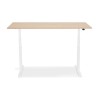 Bureau Assis-Debout Droide Naturel Blanc L140  OT01180NAWH