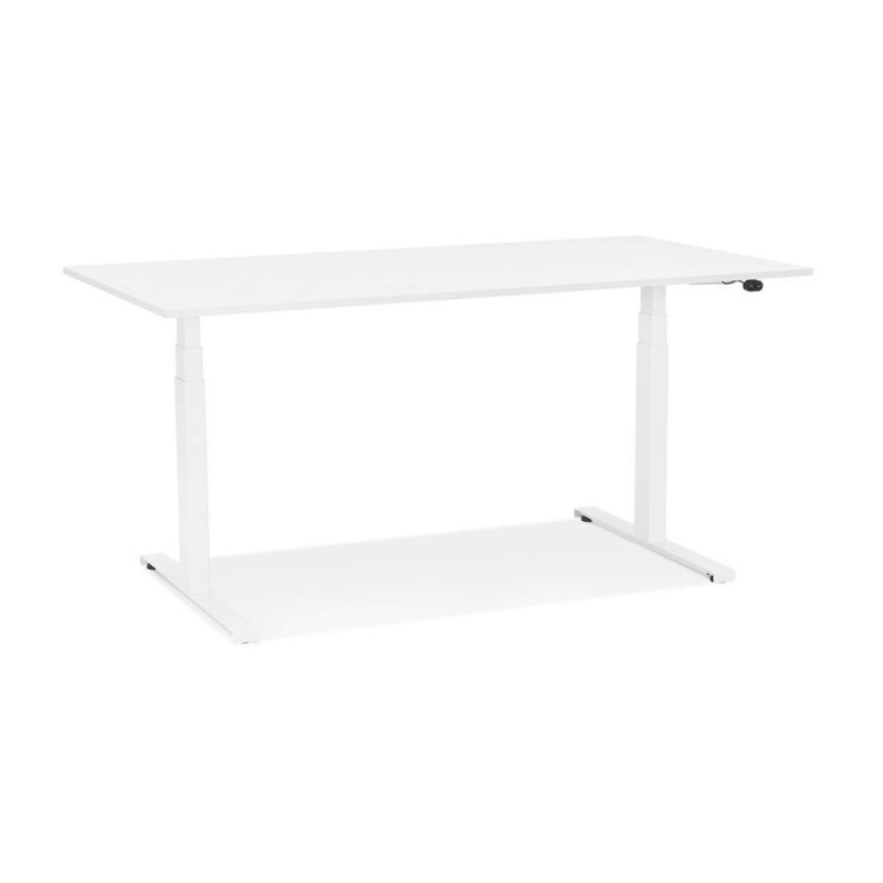 Bureau Assis-Debout Droide Blanc L140  OT01170WHWH