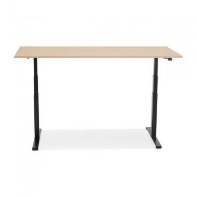 Bureau Assis-Debout Droide Naturel Noir L160  OT01150NABL