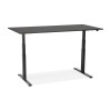 Bureau Assis-Debout Droide Noir L160  OT01140BLBL