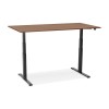 Bureau Assis-Debout Droide Noyer Noir L140  OT01130WABL