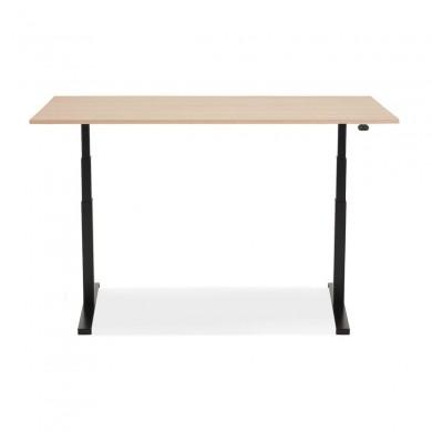 Bureau Assis-Debout Droide Naturel Noir L140  OT01120NABL