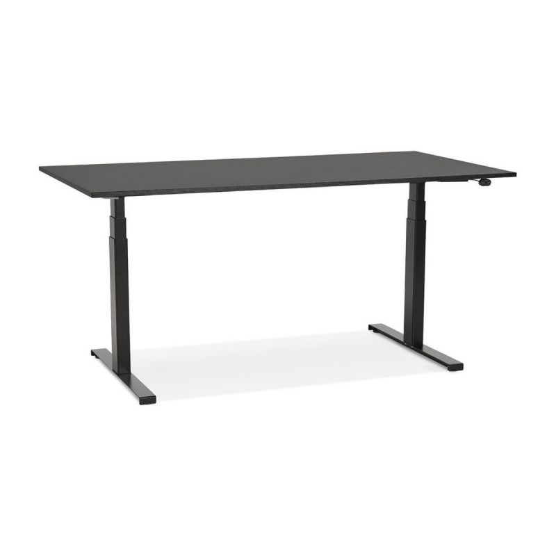 Bureau Assis-Debout Droide Noir L140  OT01110BLBL