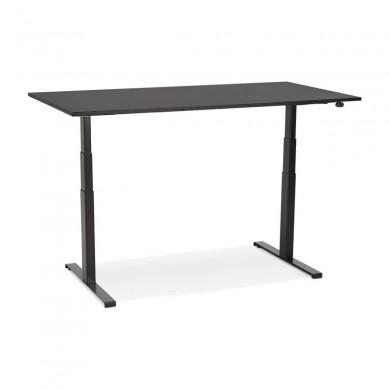 Bureau Assis-Debout Droide Noir L140  OT01110BLBL