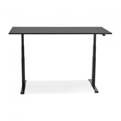 Bureau Assis-Debout Droide Noir L140  OT01110BLBL