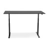 Bureau Assis-Debout Droide Noir L140  OT01110BLBL