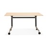 Bureau Avec Tablette Pliable Helpe Naturel L140  OT01090NA