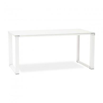 Bureau Warner Blanc L140 Verre  OT01070WHWH