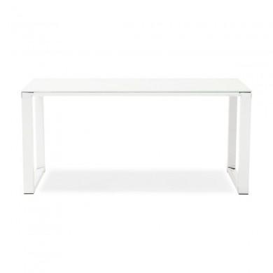 Bureau Warner Blanc L140 Verre  OT01070WHWH