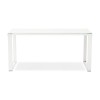 Bureau Warner Blanc L140 Verre  OT01070WHWH