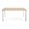 Bureau Efyra Naturel Blanc L160  OT00990NAWH
