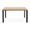 Bureau Efyra Naturel Noir L140  OT00970NABL