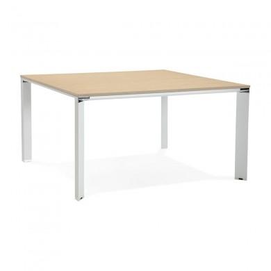 Bureau Efyra Naturel Blanc L140  OT00950NAWH