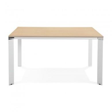 Bureau Efyra Naturel Blanc L140  OT00950NAWH