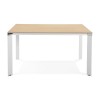 Bureau Efyra Naturel Blanc L140  OT00950NAWH