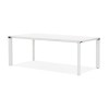 Bureau Warner Blanc L74,5 Bois  OT00900WHWH