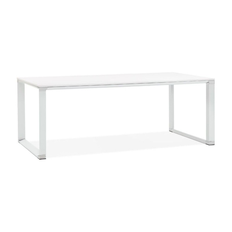 Bureau Warner Blanc L74 Bois  OT00890WHWH