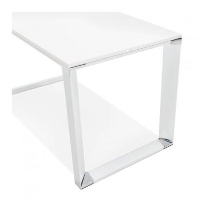 Bureau Warner Blanc L74 Bois  OT00890WHWH