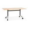 Bureau Avec Tablette Pliable Helpe Naturel L160  OT00850NA