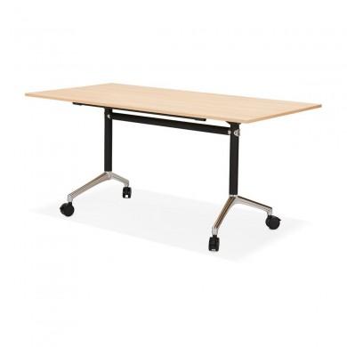 Bureau Avec Tablette Pliable Helpe Naturel L160  OT00850NA