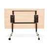 Bureau Avec Tablette Pliable Helpe Naturel L160  OT00850NA