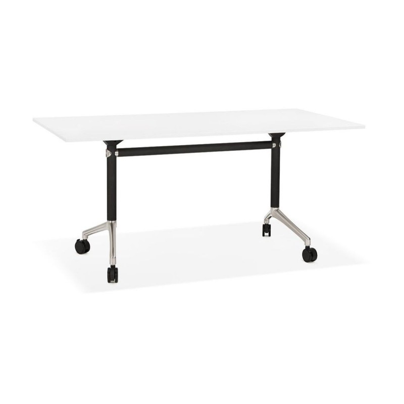 Bureau Avec Tablette Pliable Helpe Blanc L160  OT00840WH