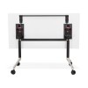 Bureau Avec Tablette Pliable Helpe Blanc L140  OT00820WH