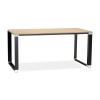 Bureau Warner Naturel Noir L160  OT00560NABL