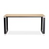 Bureau Warner Naturel Noir L160  OT00560NABL