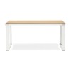 Bureau Warner Naturel Blanc L160  OT00540NAWH