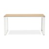 Bureau Warner Naturel Blanc L160  OT00540NAWH