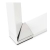 Bureau Warner Naturel Blanc L160  OT00540NAWH