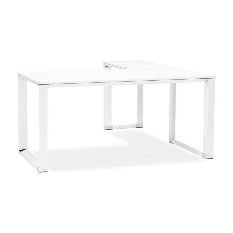 Bureau d'angle Warner Blanc L170 Bois KO_OT00200WH OT00200WH Bureau d'angle Warner Blanc L170 Bois OT00200WH
