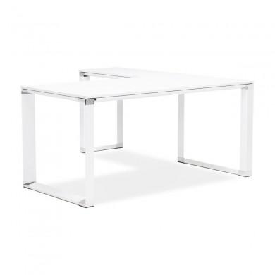 Bureau d'angle Warner Blanc L170 Bois  OT00200WH