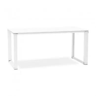 Bureau Warner Blanc L160 Bois  OT00160WH