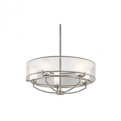 Lustre Saldana 5x40W Argent ELSTEAD LIGHTING klsaldana5